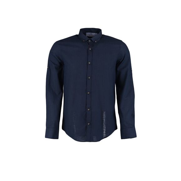 NWT Trendyol Men Slim fit Shirt collar weaving Shirt - Picture 6 of 12